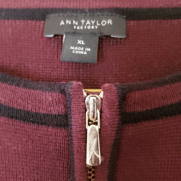 Ann Taylor Factory Zip-up Cardigan - Picture 6 of 7